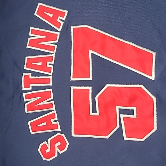 JOHAN SANTANA VINTAGE JERSEY SIZE LARGE - Picture 10 of 12